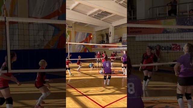 Красивый волейбол #sport #volleyball