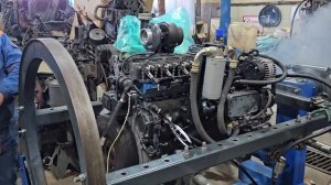 Первый пуск двигателя Deutz BF6M2012C после капитального ремонта