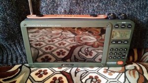 Приём радиостанции "Голос Кореи" (КНДР) на SANSUI F51 #2