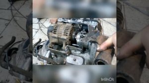 Установил на оппозит генератор с матиза с прямым приводом.