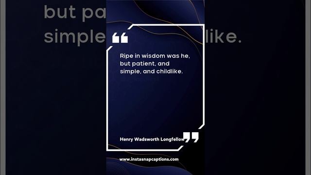 Henry Wadsworth Longfellow Quotes Captions For Instagram |  #Henry #Wadsworth #Longfellow