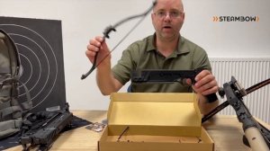 Introducing Steambow's quick-detach limb upgrade kits for the AR-6 Stinger II crossbow range