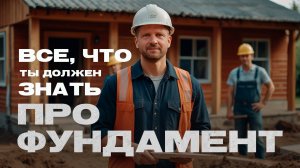 Всё что ты должен знать про фундамент