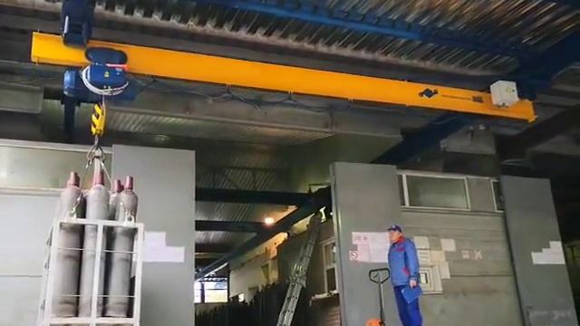 Кран-балка подвесная г/п 3,2т производства МКС смотреть онлайн