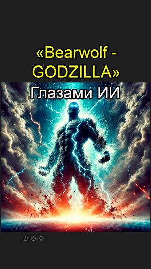 Bearwolf | Godzilla - Глазами Нейросети