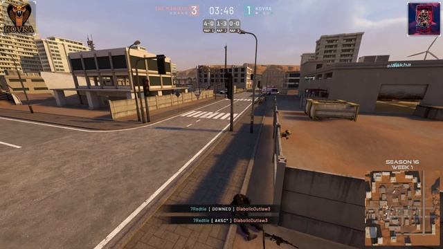 Onward - KOVRA vs The Maniacs - Season 16 Week 1 - VRML смотреть онлайн