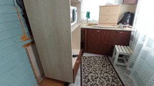 Переделка из кухни в спальню,ч.1