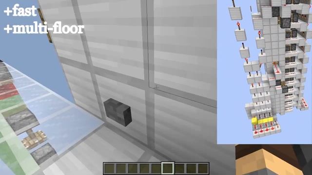 8 ЛИФТОВ В МАЙНКРАФТЕ | 8 MINECRAFT ELEVATORS (w/ world download) смотреть онлайн