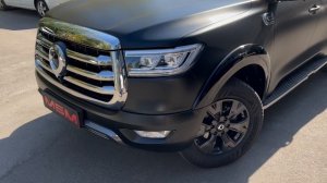 Результат работ по поклейке Great Wall Poer в черную матовую пленку, двигаемся дальше!