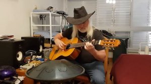 Late october improvisation in low A tuning