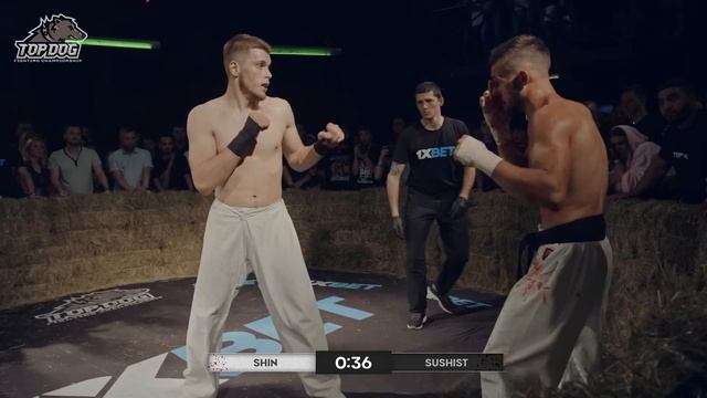 Алексей "Сушист" vs. Эмин "Шин"/ TDFC 4/ бой на голых кулаках