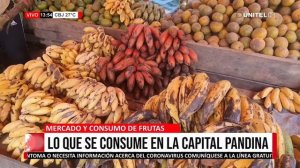 PANDO: Conocemos el comportamiento del mercado y el consumo de frutas en nuestra ciudad