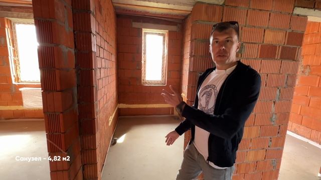 Обзор дома по проекту «Немцово 100+», который построен в нашем коттеджном посёлке «Немцово» смотреть онлайн