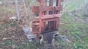 Подъемник на заднюю навеску МТЗ-80 (ЭВМ)