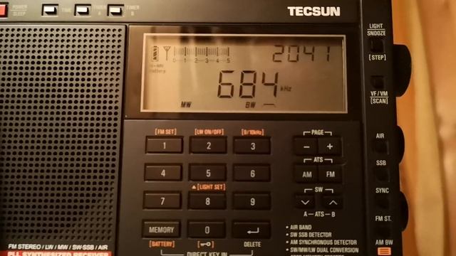 684 KHz Radio Radonezh (Saint-Petersburg, 10 kw) смотреть онлайн