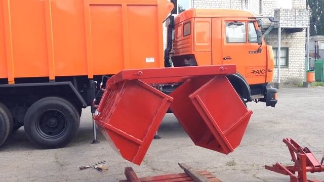 Грейфер в работе