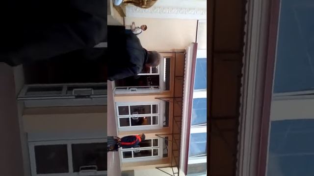 Луганск, новый фасад мясного павильона.