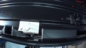 Автобокс на крышу Lux Viking 460. Видеообзор бокса на крышу.