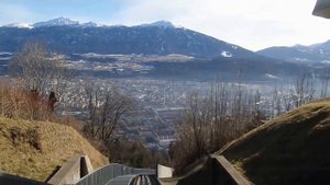 Австрия (Austria) 2016 Инсбрук (Innsbruck) - спуск с Хафелекар (Hafelekar)
