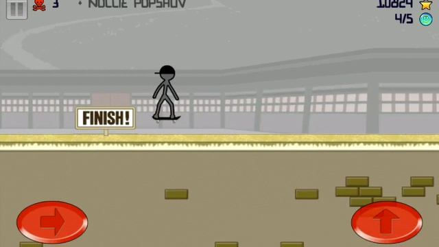 Стикмэн на скейте смотреть онлайн