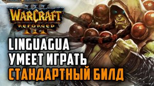 Linguagua умеет играть стандартный билд: Starbuck (Hum) vs Linguagua (Orc) Warcraft 3 Reforged