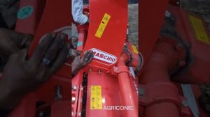 MASCHIO Rotavator fitting process