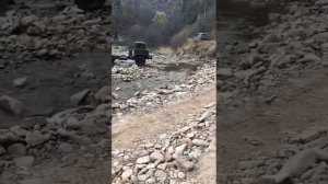 Газ 66 с двигателем магнум 318 5.2литра. Третья передача, естественно пониженная.