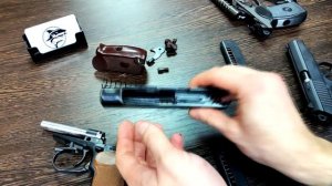 Охолощенный пистолет Макарова 18Х "Вороненный"