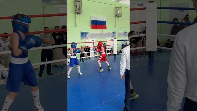 Боксёрский поединок #sport #boxing #fighter