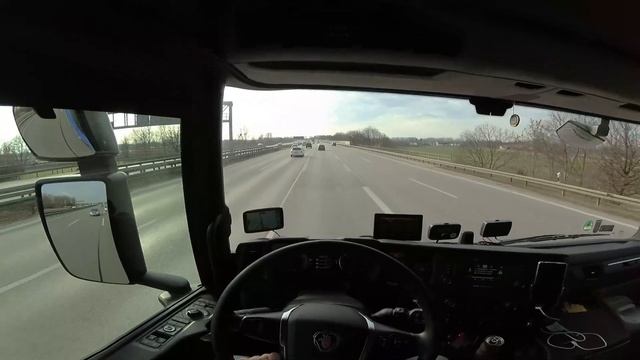 POV Truckdriving 🇩🇪 ScaniaSuper500R MünchenRing to Dachau-Olching #povtruckdriving #scania#ets2 смотреть онлайн