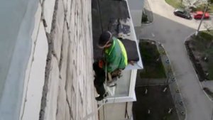 Мой первый спуск. Или как я спускался с 10-ти этажки.