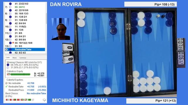 Michihito Kageyama vs Dan Rovira Monte Carlo 2023 with commentary смотреть онлайн