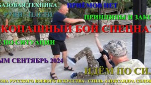 РУКИ , КАК ПЛЕТИ , ИДТИ ПО СИЛЕ... Семинар А . А . Соловьева в Крыму . Сентябрь 2024 . ПРИКЛАД .