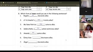 03.10 U1L5 Chicos y Chicas испанский