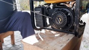 Бензогенератор.Переходим на природный газ.Результат радует.