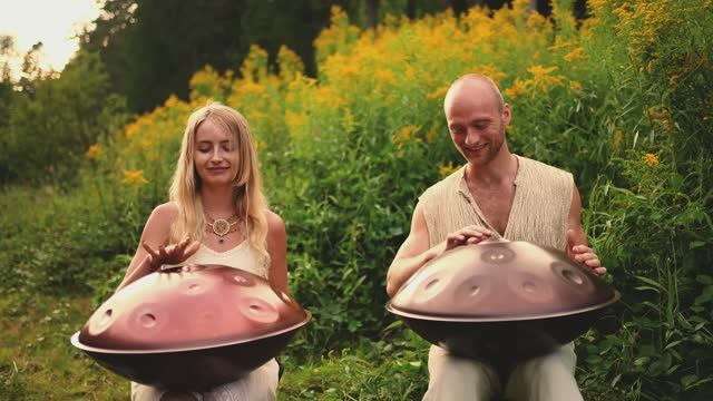 Healing Frequency Meditation (1111 Hz) | 1 hour handpan music | Malte Marten & Lynxk