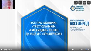 Аксельрод А.Е. «Вcе про «Домики», «Треугольники», «Пирамидки» из КФС, да еще и с «КРЫШЕЧКОЙ». Ч.1»