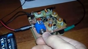 Приёмник прямого преобразования с АРУ: Работа с полноразмерной антенной 40 м