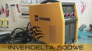 СВАРОЧНЫЙ ИНВЕРТОР HUGONG INVERDELTA 500WE - Промышленный сварочный аппарат 500 А