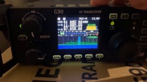 Работа автотюнера SDR трансивера Xiegu G90