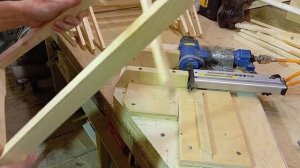 Сбиваем рамки новым степлером (20.12.23)