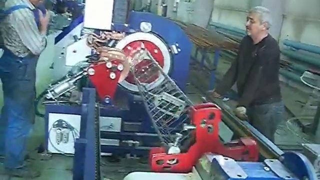 Сваенавивочная машина СМ-350 сварка каркаса 350х350 мм.