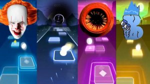 Плитка Хоп Пеннивайз против Страшного Томаса Поезд EXE против Роблокс ДВЕРИ