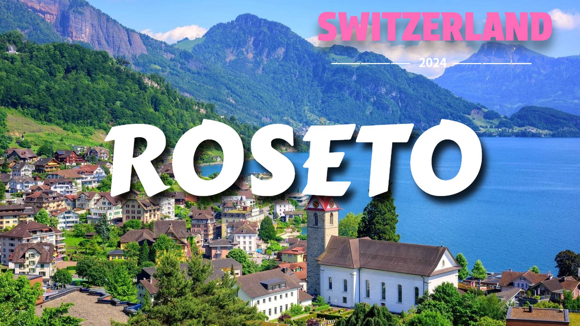 РОЗЕТО, РАЙСКИЙ УГОЛОК В ШВЕЙЦАРИИ С РОСКОШНЫМИ ВИДАМИ. ROSETO SWISS VILLAGE - Tourist Channel