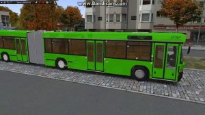 Обзор мода для OMSI 2 - автобус МАЗ-105