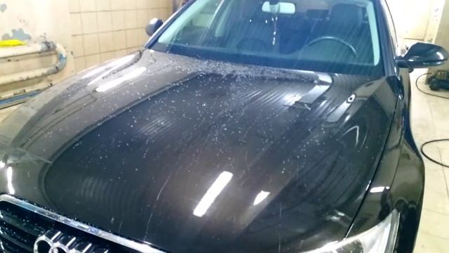 Копия видео Жидкое Стекло Для Авто AQuy Блестящий Гидрофобный Эффект