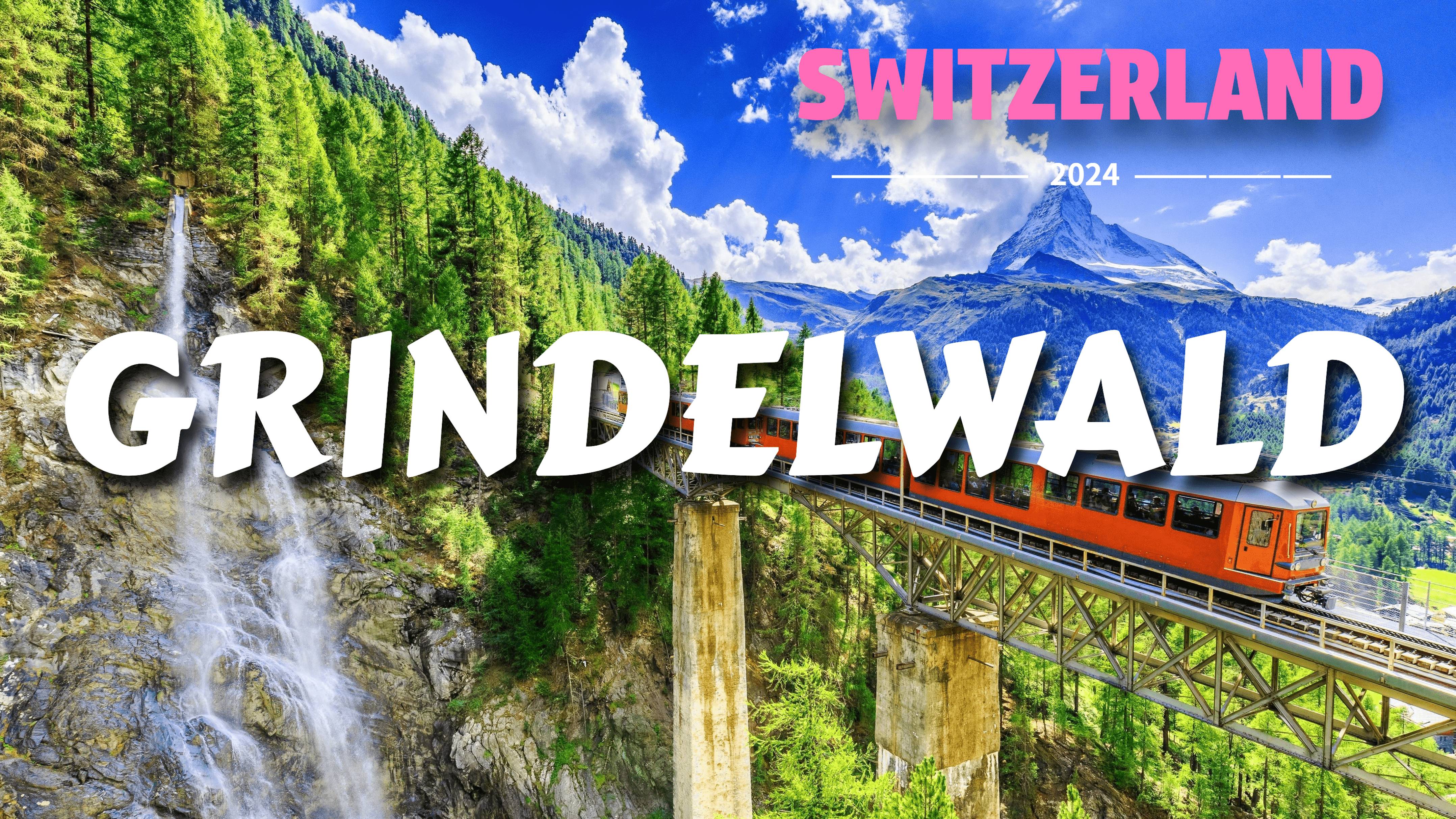 Поездка на поезде в Гриндельвальде, Швейцарские Альпы - Grindelwald - Switzerland is Life