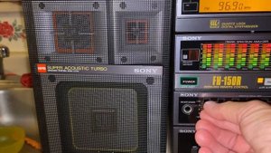 Vintage Boombox Sony FH-150R