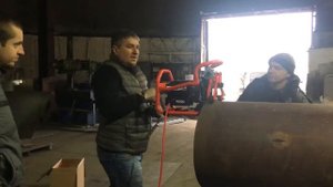Фаскосниматель RIDGID B-500 на объекте в г. Мозырь