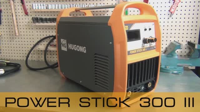 СВАРОЧНЫЙ ИНВЕРТОР 300 А - HUGONG POWER STICK 300 III -  аппарат для ручной дуговой сварки на 300A